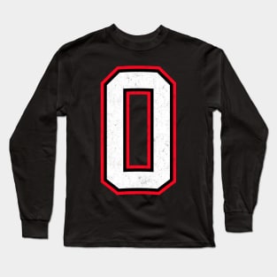 Number Zero 0 Long Sleeve T-Shirt